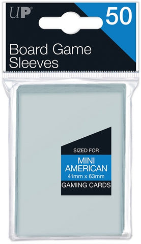 Ultra Pro - Board Game Mini American Sized Sleeves 41mm x 63mm - 50ct