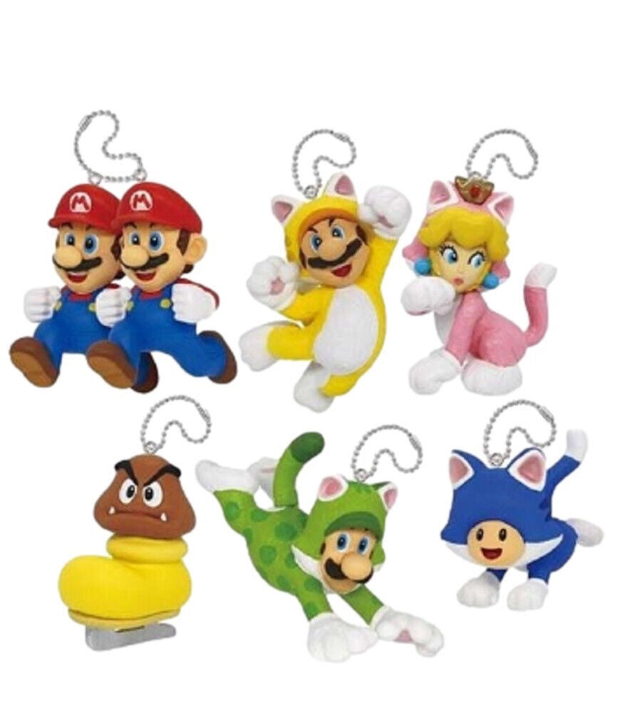 Super Mario 3D World Bowser's Fury Keychain Blind Box (1 Random