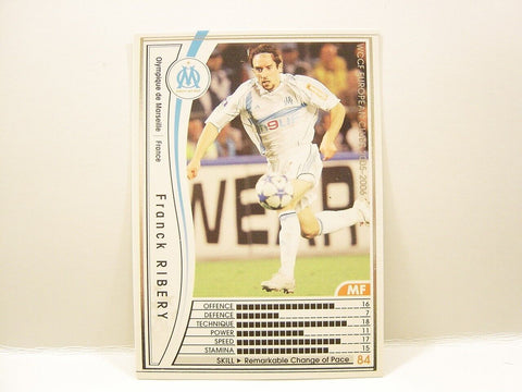 Panini WCCF 2005-06 Franck Ribery Olympique de Marseille #109 RC (Rookie Card) Japanese