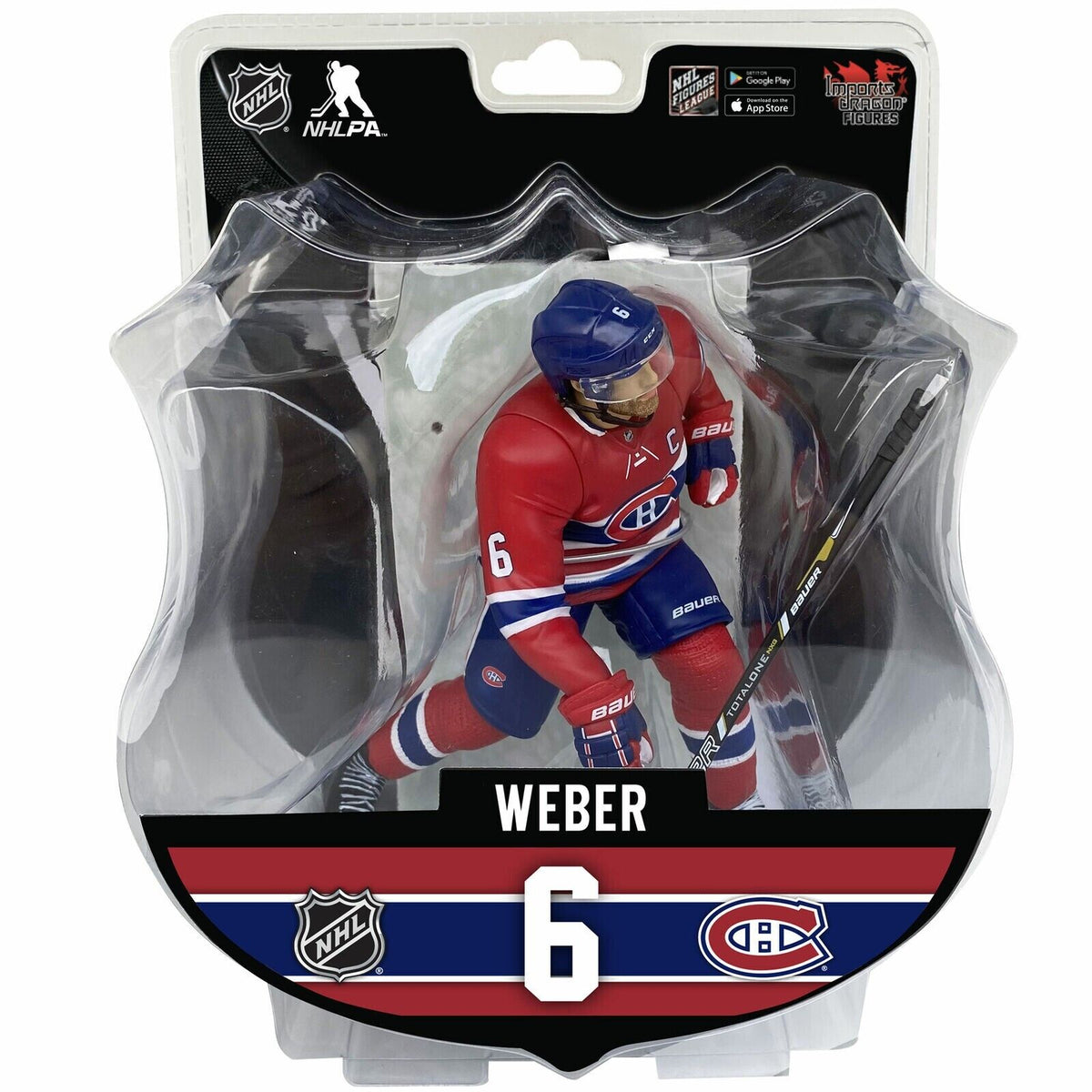 NHL Shea Weber (Montreal Canadiens Red Jersey) 6