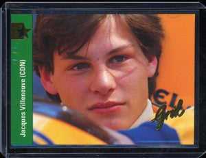 1992 Grid Motorcard Formula 1 F1 Jacques Villeneuve #172 Rookie RC Card
