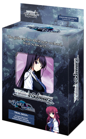 Weiss Schwarz: The Fruit of Grisaia English Edition Trial Deck+