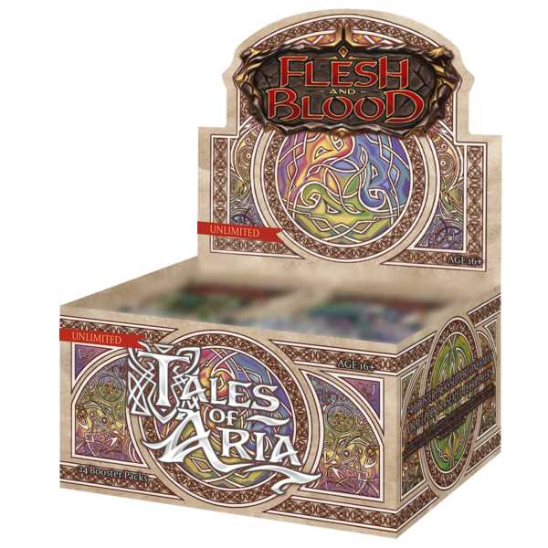 Flesh and Blood: Tales of Aria Booster Box (Unlimited Edition)