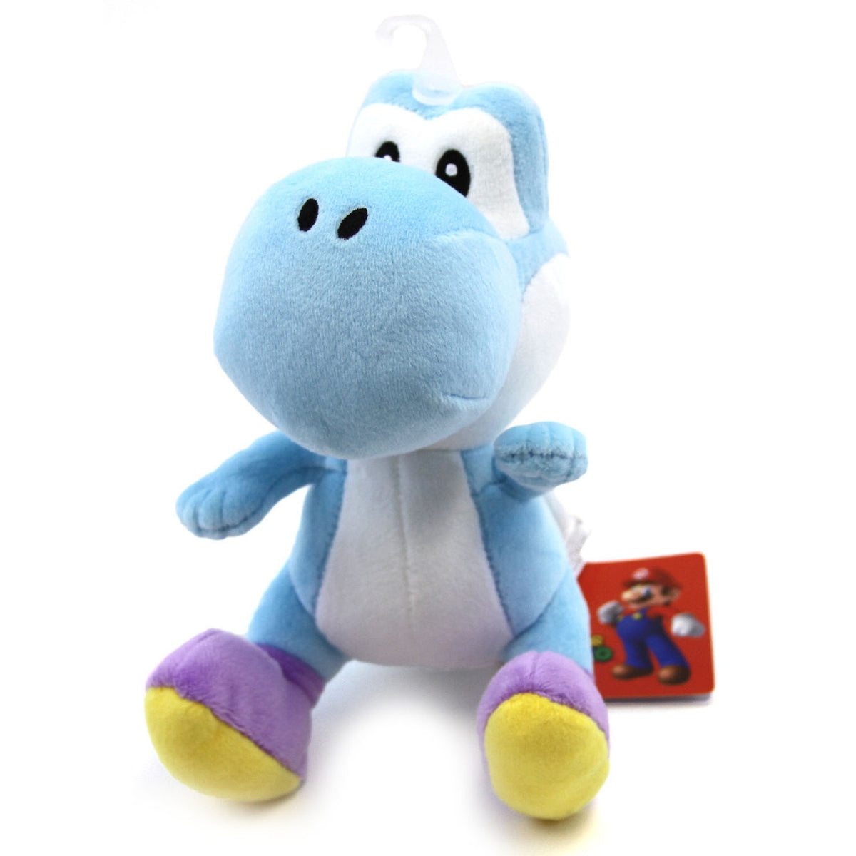 Super Mario Baby Blue Yoshi Plush – A & C Games