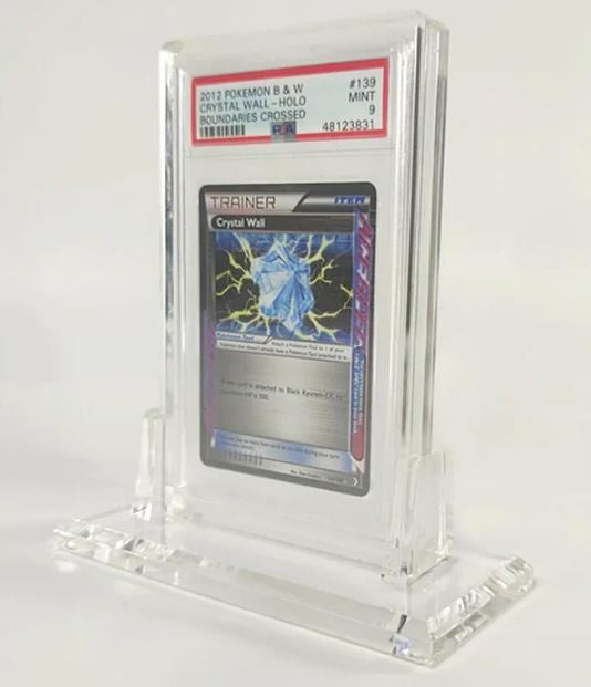 Pokemon PSA Graded Card Slab Holder (4mm) & Stand (10mm)