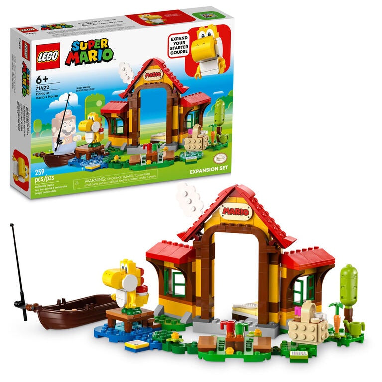 LEGO® LEGO Super Mario Picnic at Mario's House Expansion Set 71422 (259 Pieces)