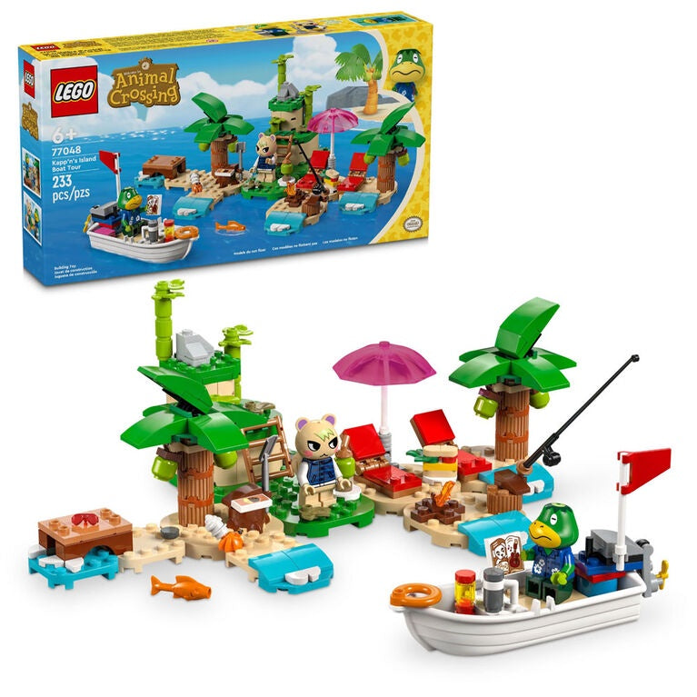 LEGO® Animal Crossing Kapp'n's Island Boat Tour Video Game Toy 77048 (233 Pieces)