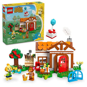 LEGO® Animal Crossing Isabelle's House Visit Video Game Toy 77049 (389 Pieces)