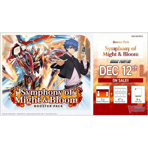 Cardfight!! Vanguard Symphony of Might & Bloom Sneak Preview Kit (New Open Box)