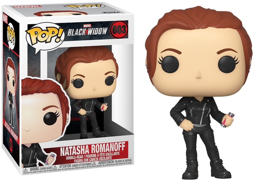 Funko POP! Marvel Black Widow - Natasha Romanoff #603 Bobble-Head Figure