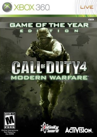 Call of Duty 4: Modern Warfare Game of the Year Edition - Xbox 360 (Pre-owned)