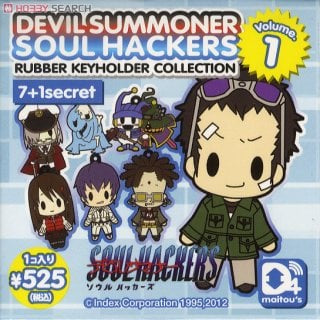 Devil Summoner Soul Hackers Rubber Keyholder Collection Volume. 1