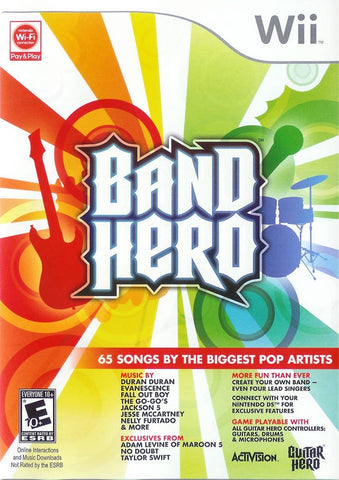 Band Hero - Wii (Pre-owned)