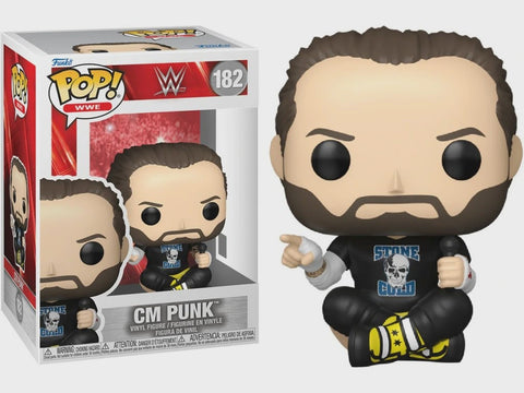 Funko POP! WWE: WWE - CM Punk #182 Vinyl Figure