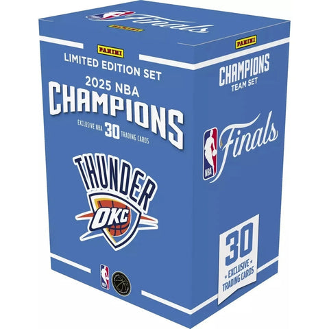 2025 Panini NBA Champions Oklahoma City Thunder Limited Edtion Box Set
