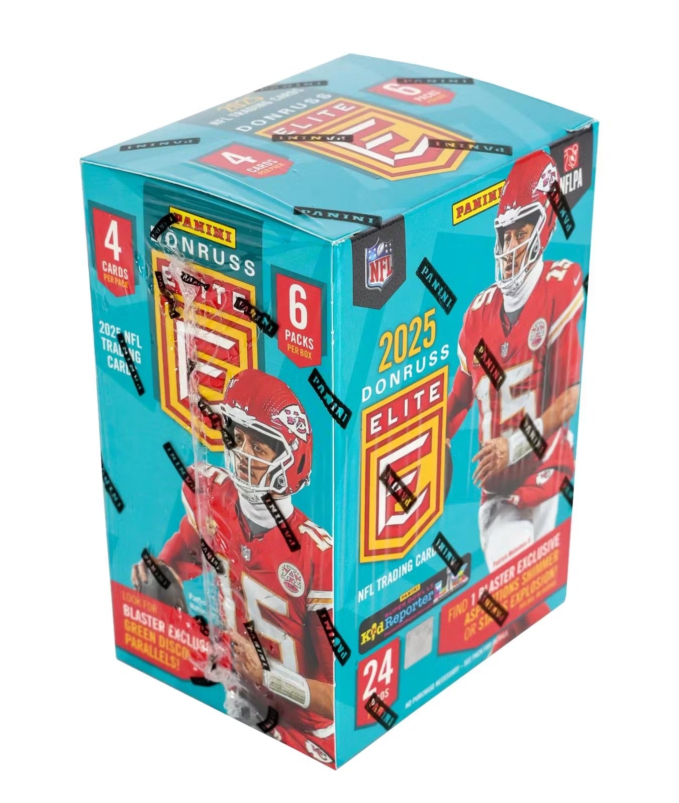 2025 Panini Donruss Elite Football Blaster Box (Green Disco Parallel Exclusve)
