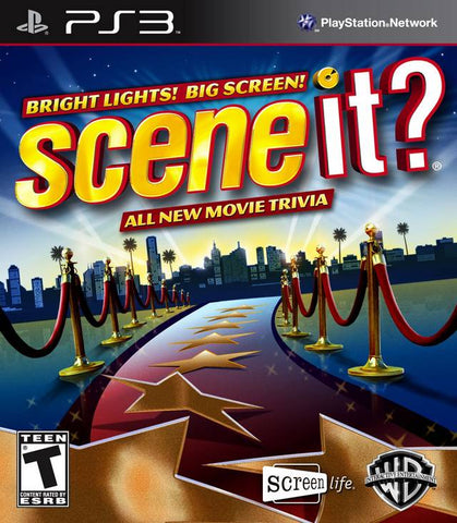 Scene It? Bright Lights! Big Screen! - PS3 (Pre-owned)