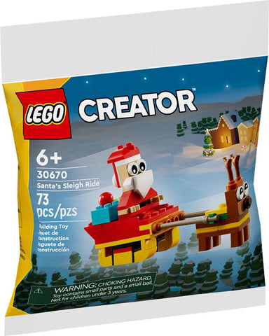 LEGO® Creator Santa's Sleigh Ride 30670 (73 Pieces)