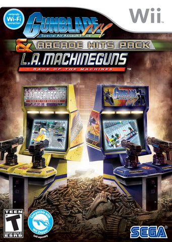Gunblade NY & LA Machineguns Arcade Hits Pack - Wii (Pre-owned)