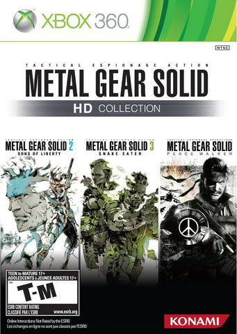 Metal Gear Solid HD Collection - Xbox 360 (Pre-owned)