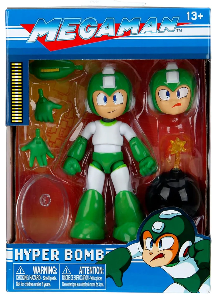 Megaman 4.5" Action Figure - Hyper Bomb [Jada Toys]