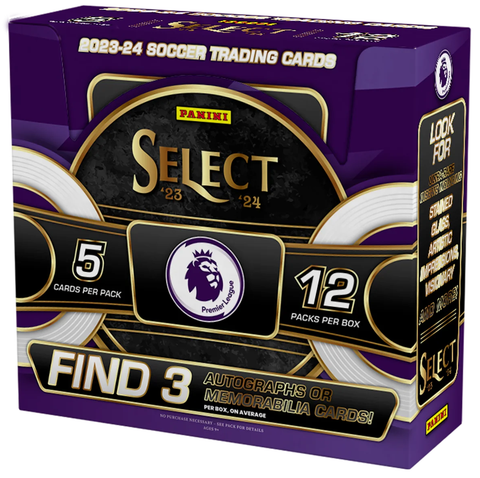 2023-24 Panini Select English Premier League Soccer Hobby Box