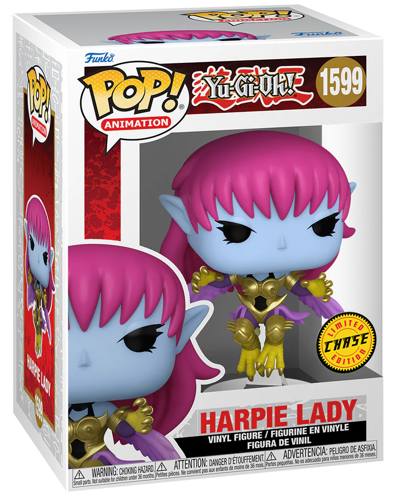 Funko POP! Animation: Yu-Gi-Oh! - Harpie Lady #1599 Vinyl Figure CHASE