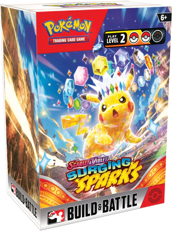 Pokemon Scarlet & Violet: Surging Sparks Build & Battle Kit Box