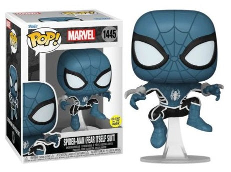 Funko POP! B: Marvel - Spider-Man (Fear Itself Suit) #1445 Glows in the Dark Bobble-Head Figure