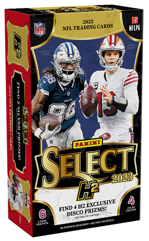 2023 Panini Select Football H2 Hobby Hybrid Box