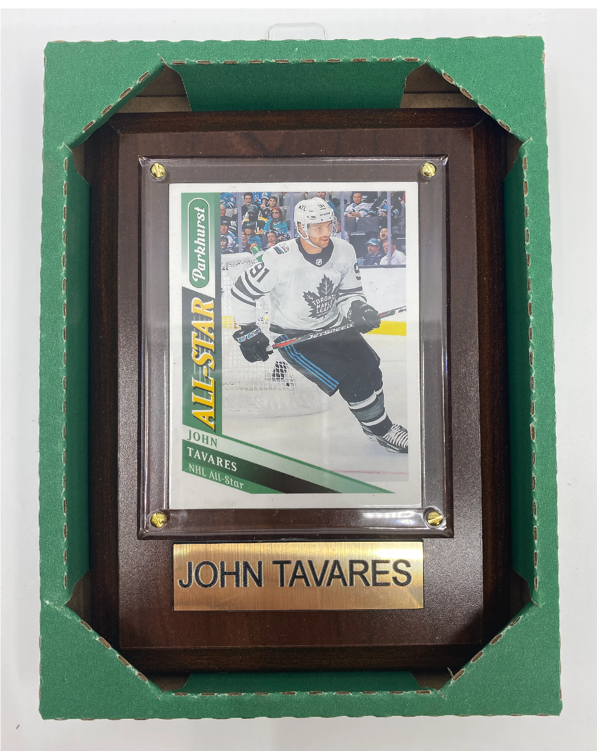 NHL Plaque with card 4x6 Toronto Maple Leafs - John Tavares (Randomly Selected, May Not Be Pictured)
