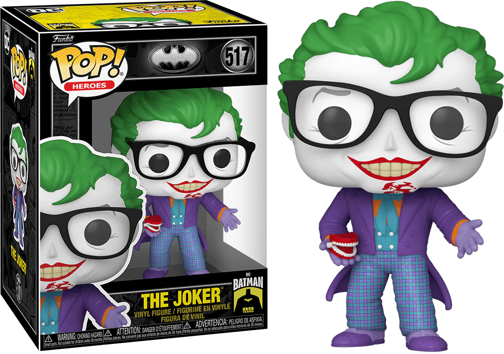 Funko POP! Heroes: Batman 85th Anniversary - The Joker #517 Vinyl Figure