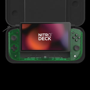 CRKD Nitro Deck [Retro Emerald Green Limited Edition] with Carry Case - Switch