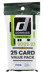 2022-23 Panini Donruss Soccer Fat Pack (25 Card Value Pack)