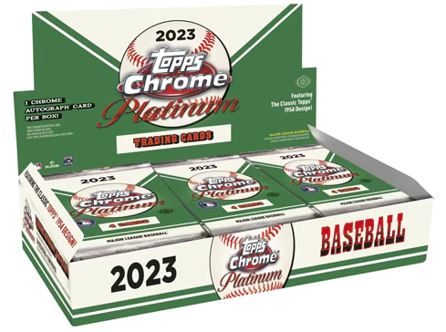 2023 Topps Chrome Platinum Anniversary Baseball Hobby Box