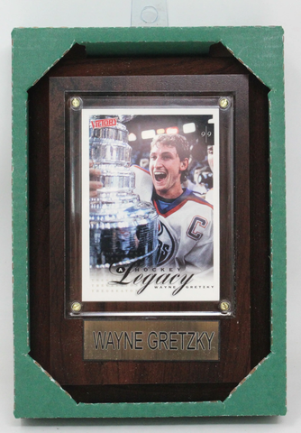NHL Plaque with card 4x6 Edmonton Oilers - Wayne Gretzky (Randomly Selected, May Not Be Pictured)