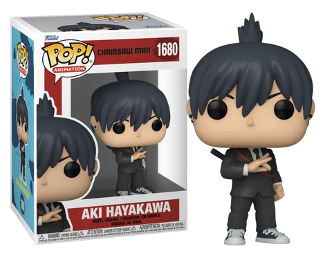 Funko POP! Animation: Chainsaw Man - Aki Hayakawa #1680 Vinyl Figure