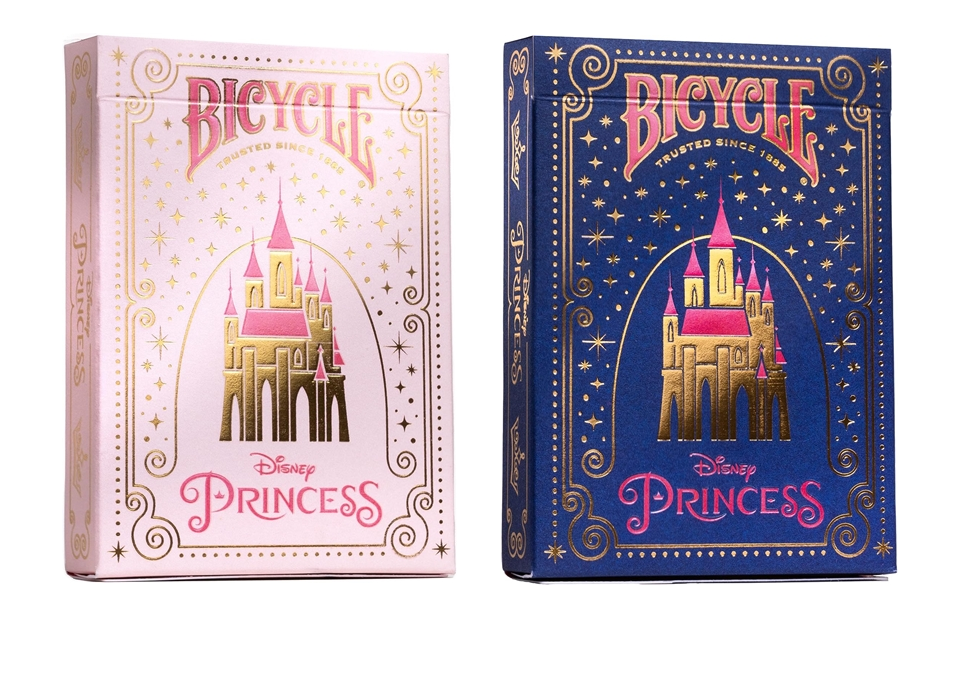 Bicycle Disney Princess Pink/Navy Mix Playing Cards