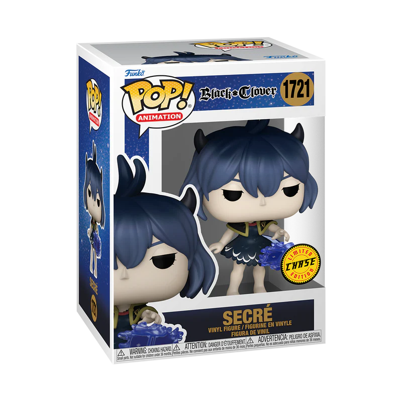 Funko POP! Animation: Black Clover - Secre #1721 Vinyl Figure CHASE