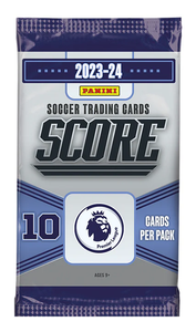 2023-24 Panini Score Premier League Soccer Booster Pack (10 Cards Per Pack)