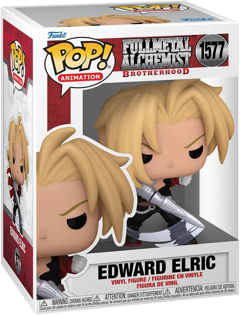 Funko POP! Animation: Fullmetal Alchemist Brotherhood - Edward Elric with Blade #1577 Vinyl Figure