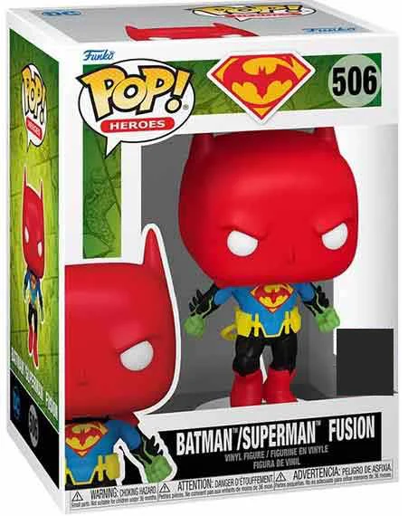 Funko POP! Heroes: Batman - Batman/Superman Fusion #506 Exclusive Vinyl Figure