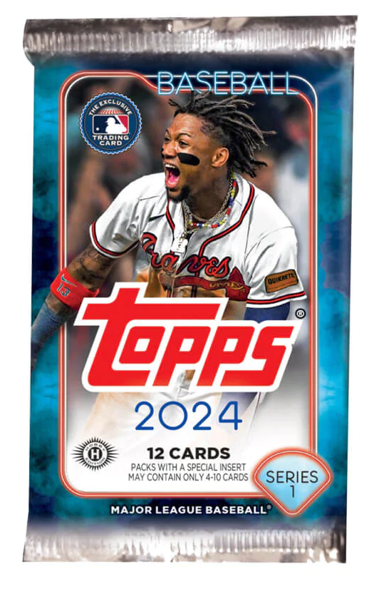 2024 Topps Baseball Series 1 Hobby Pack (12 Cards Per Pack)