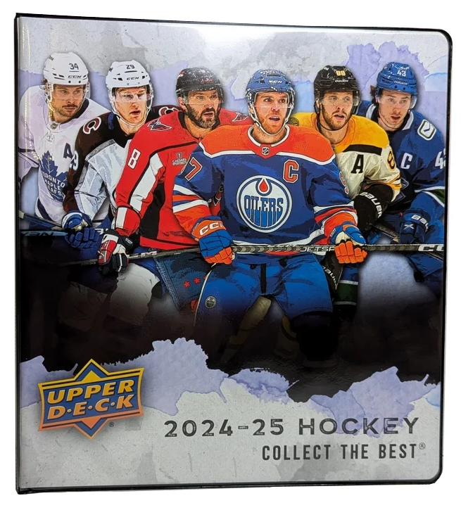 2024-25 Upper Deck Series 1 Hockey Binder