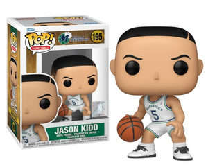 Funko POP! Basketball: Dallas Mavericks White Jersey - Jason Kidd #195 Vinyl Figure