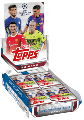 2021-2022 Topps UEFA Champions League Soccer Hobby Box