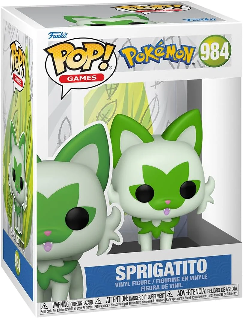 Funko POP! Games: Pokemon - Sprigatito #984 Vinyl Figure