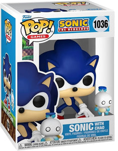 Funko POP! Games: Sonic the Hedgehog - Sonic with Chao #1036 Vinyl Figure