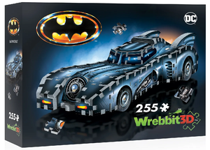 Batmobile 255 Piece 3D Puzzle [Wrebbit3D]