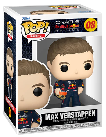 Funko POP! Racing: Oracle Red Bull Racing - Max Verstappen #08 Vinyl Figure